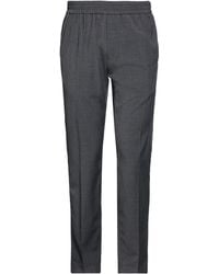 Iceberg - Charcoal Pants Polyester, Wool, Elastane - Lyst