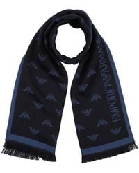 Emporio Armani - Scarf Wool - Lyst