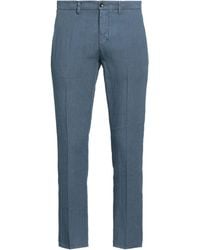 Harmont & Blaine - Slate Pants Linen - Lyst