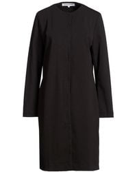 European Culture - Overcoat & Trench Coat Cotton, Polyamide, Elastane - Lyst