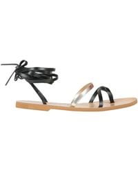 STELLA D'OTRANTO - Thong Sandal Leather - Lyst
