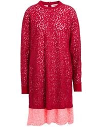 Iceberg - Mini Dress Cotton, Polyamide, Polyester, Elastane - Lyst