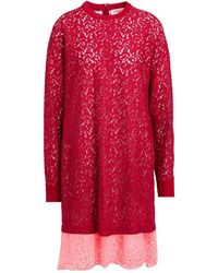 Iceberg - Mini Dress Cotton, Polyamide, Polyester, Elastane - Lyst