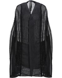 Rick Owens Pardessus - Noir