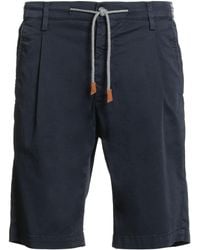 Eleventy - Shorts & Bermuda Shorts Cotton, Elastane - Lyst