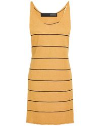 Messagerie - Mustard Top Viscose, Linen, Cotton - Lyst
