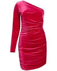 HUGO - Mini Dress Polyester, Elastane - Lyst