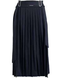 Sfizio - Midnight Midi Skirt Polyester, Viscose, Elastane - Lyst