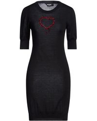DSquared² - Mini Dress Virgin Wool - Lyst