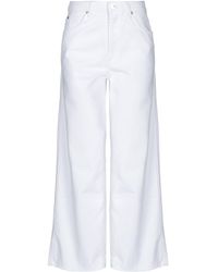 Sandro Denim Trousers - White