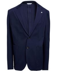 Manuel Ritz - Blazer Viscose, Polyamide, Elastane - Lyst