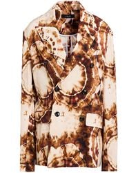 Amiri - Blazer Wool, Polyamide, Elastane - Lyst