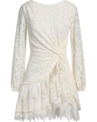 Maje - Mini Dress Viscose, Cotton, Polyamide - Lyst