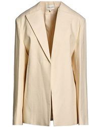 Loulou de Saison - Blazer Cotton, Viscose, Linen, Silk - Lyst