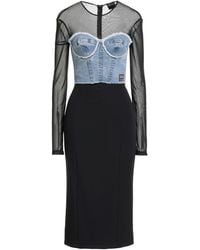 Versace Jeans Couture - Midi Dress - Lyst