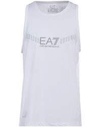 EA7 - Tank Top Polyester, Elastane - Lyst