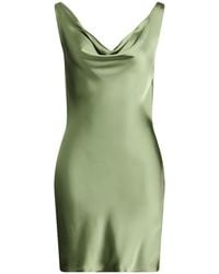 Norma Kamali - Military Mini Dress Polyester - Lyst