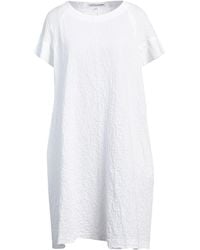 European Culture - Mini Dress Cotton, Elastane - Lyst