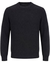 Vneck - Charcoal Sweater Wool, Acrylic, Alpaca Wool - Lyst