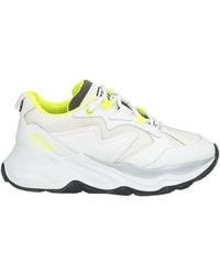 MSGM - Sneakers Leather, Textile Fibers - Lyst