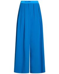 Max Mara - Azure Pants Polyester - Lyst