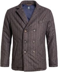 Eleventy - Blazer Wool, Polyamide, Elastane - Lyst