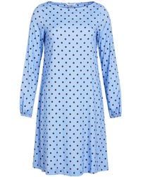 Caliban - Mini Dress Viscose, Elastane - Lyst