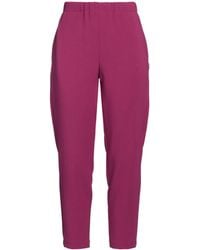 Ottod'Ame - Plum Pants Polyester, Viscose, Elastane - Lyst