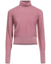 Drumohr - Antique Rose Turtleneck Merino Wool - Lyst
