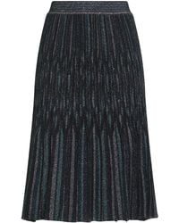 Missoni - Midi Skirt Viscose, Metal Fiber, Polyester - Lyst