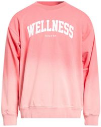 Sporty & Rich - Coral Sweatshirt Cotton - Lyst
