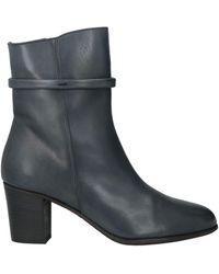 Pantanetti - Lead Ankle Boots Leather - Lyst