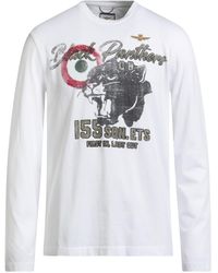 Aeronautica Militare - T-Shirt Cotton - Lyst