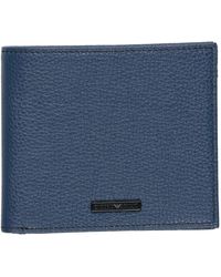 Emporio Armani - Wallet Cow Leather - Lyst