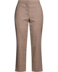 McQueen - Camel Pants Wool - Lyst