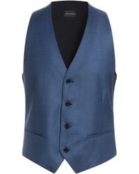 Emporio Armani - Waistcoat - Lyst