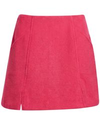 Suoli - Mini Skirt Acrylic, Polyester, Wool, Polyamide - Lyst