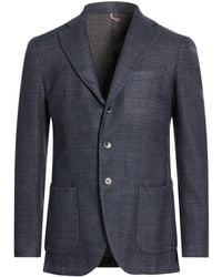 Santaniello - Midnight Blazer Wool, Cotton - Lyst