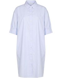 TRUE RELIGION - Sky Mini Dress Cotton - Lyst