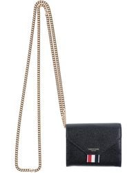 Thom Browne - Wallet Soft Leather - Lyst