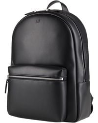 dunhill - Backpack Leather, Textile Fibers - Lyst