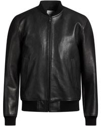 Sandro - Jacket Goat Skin, Viscose, Polyamide, Elastane, Cotton - Lyst