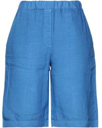 La Fileria - Bright Shorts & Bermuda Shorts Linen - Lyst