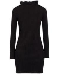 ViCOLO - Mini Dress Viscose, Polyester, Polyamide - Lyst