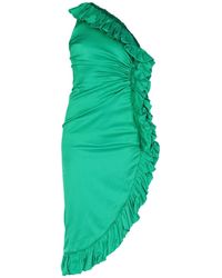 The Attico Short Dress - Green