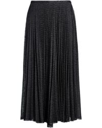 Dior - Midi Skirt Alpaca Wool, Mohair Wool, Polyamide, Polyester, Silk - Lyst