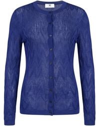 Missoni - Dark Cardigan Viscose, Wool, Elastane, Polyamide - Lyst