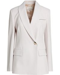 Peserico - Lilac Blazer Polyester, Virgin Wool, Elastane - Lyst