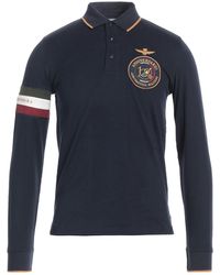 Aeronautica Militare - Midnight Polo Shirt Cotton - Lyst