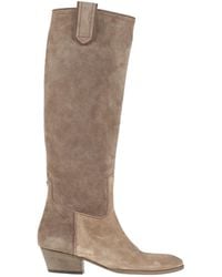 Barbara Bui - Khaki Boot Leather - Lyst